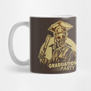 Graduation Skeleton Mug